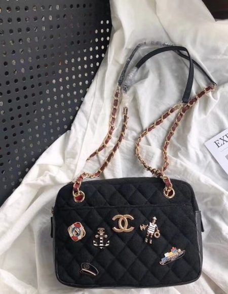 Chanel Camera Case A91731 Black