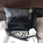 Chanel Gabrielle Original Cowhide Leather Shoulder Bag A93842 black