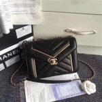 Chanel Classic Flap Bag Original Leather A77056 Black