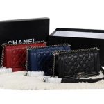 Chanel Boy Flap Shoulder Bag in Original Leather A66329