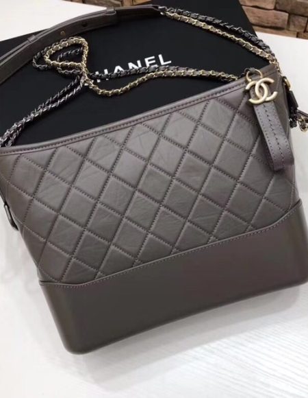 Chanel GABRIELLE Original Shoulder Bag A93842 grey