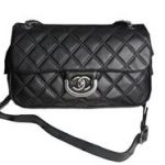 Chanel 31 Rue Cambon Paris Bag in Original Calf Leather A66180 Black
