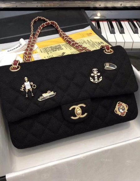 Chanel Original Classic Handbag A01112 black