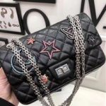 Chanel 2.55 Series Classic Flap Bag Original Leather 1112B Black