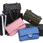 Chanel 2.55 Series Classic Flap Bag 1112A Sheepskin Leather Gold