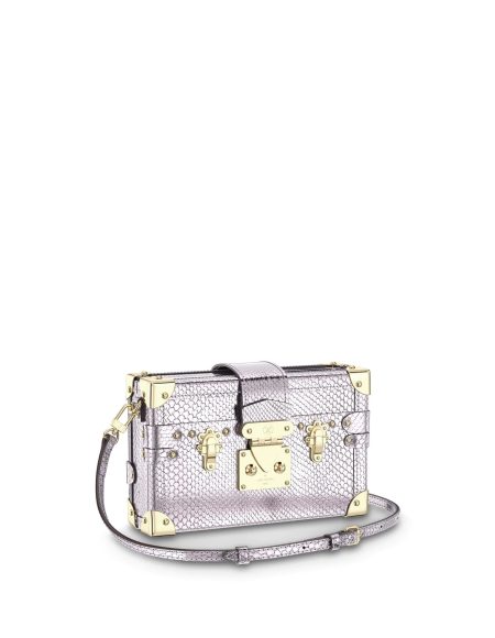 Louis Vuitton LV PETITE MALLE Nicolas Ghesquière Silver M44919