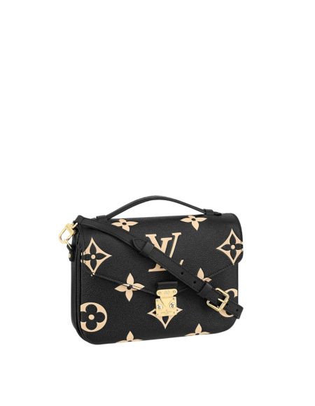 Louis Vuitton LV POCHETTE MÉTIS​ Black/Beige M45773