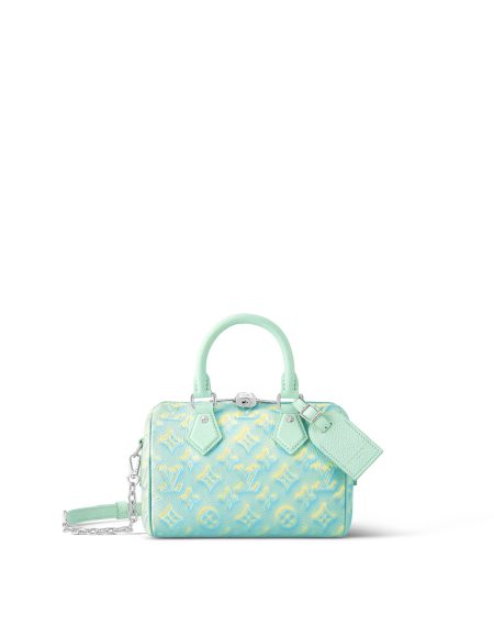 Louis Vuitton lv SPEEDY BANDOULIÈRE 20 Vert d'eau Green M46092 