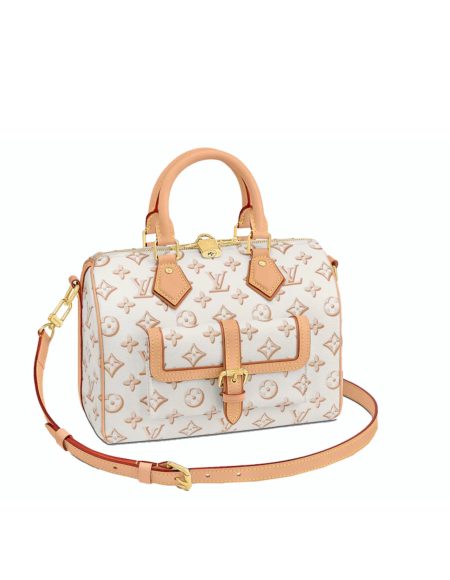 Louis Vuitton LV SPEEDY BANDOULIÈRE 25 Beige M20919