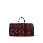 Louis Vuitton LV X YK KEEPALL 50 Black/Red M21674