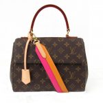 Louis Vuitton LV CLUNY BB Fuchsia/Bordeaux Blue Pink M42738
