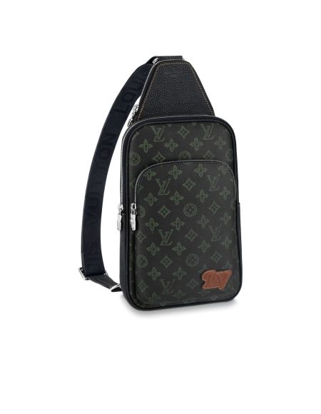 Louis Vuitton LV AVENUE SLING BAG NM Dark Green M46344