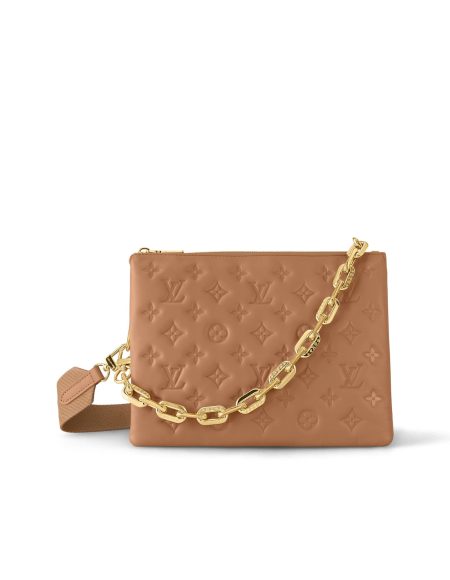 Louis Vuitton LV COUSSIN PM Light brown M57793