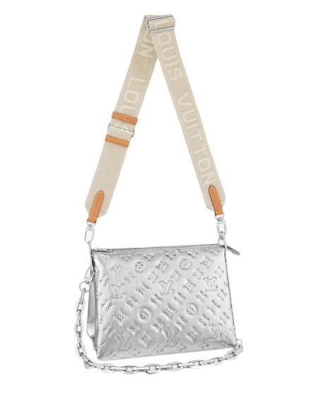 Louis Vuitton LV COUSSIN PM Silver M57793