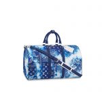 Louis Vuitton LV KEEPALL 50B Blue M20558