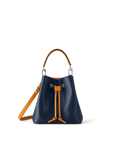 Louis Vuitton NÉONOÉ BB Indigo Blue and Safran Yellow M53610 