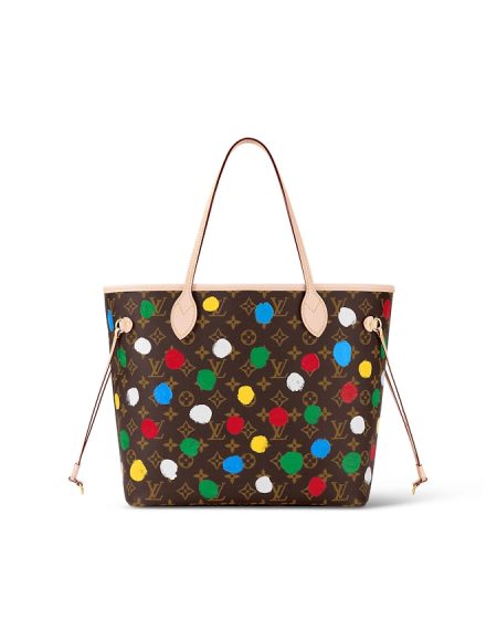 Louis Vuitton LV X YK NEVERFULL MM Monogram coated canvas M46381