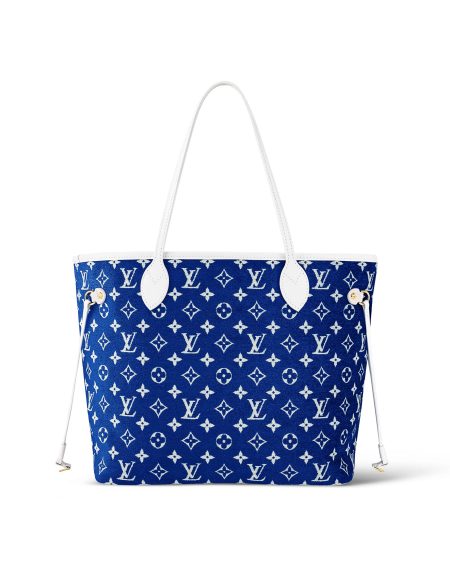 Louis Vuitton LV NEVERFULL MM Blue M46220