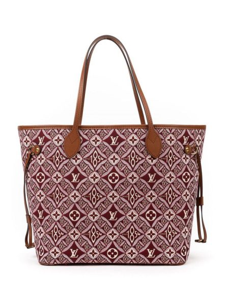 Louis Vuitton LV NEVERFULL MM Since 1854 Burgundy M57230