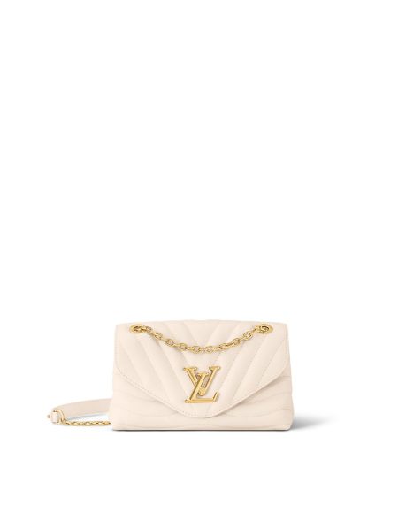 Louis Vuitton LV NEW WAVE CHAIN BAG MM Ivory M58549