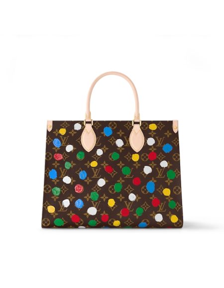 Louis Vuitton LV X YK ONTHEGO MM​ 3D Brown M46379