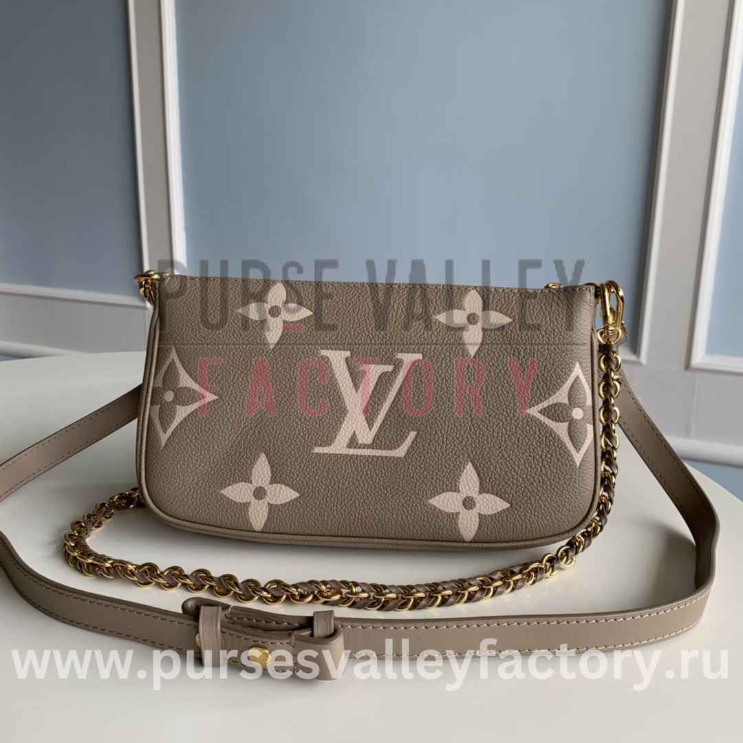 Louis Vuitton M45983 Multi Pochette Accessoires, Beige, One Size