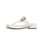 VALENTINO VLOGO SIGNATURE FLAT SANDAL WHITE WS0M21HWS_0CR