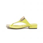 VALENTINO VLOGO SIGNATURE FLAT SANDAL YELLOW WS0M21HWS_0CR