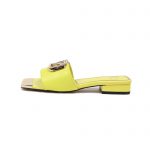 VALENTINO VLOGO SIGNATURE SLIDE SANDAL YELLOW ZW2S0M21HWS0CR