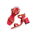 VALENTINO ROMAN STUD SANDAL ROSSO VALENTINO WW2S0CR2ZWM