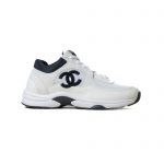 CHANEL SNEAKERS WHITE AND LIGHT GREY G38299