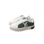 LOUIS VUITTON TIME OUT SNEAKER GREEN & WHITE 1AAW0M