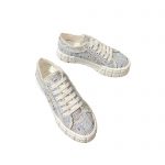 PRADA TWEED SNEAKERS MULTICOLOR 1E260M