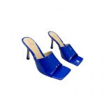 BOTTEGA VENETA STRECH MULE BLUE 610538V