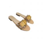 DIOR SLIDE BROWN & BEIGE KCQ266VEA