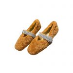 JIMMY CHOO KRISTA FLAT TEDDY AND CRYSTAL JIMM-WZ313