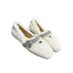 JIMMY CHOO KRISTA FLAT WHITE AS2034
