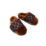 LOUIS VUITTON SLIPPER PILLOW FLAT COMFORT MULE BROWN 1AAM3K