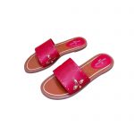 LOUIS VUITTON FLAT MULE RED 1AADIW