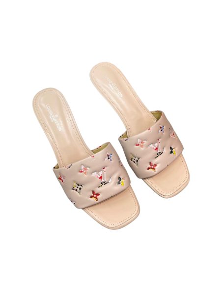 LOUIS VUITTON REVIVAL MULES NUDE 1AAP7E