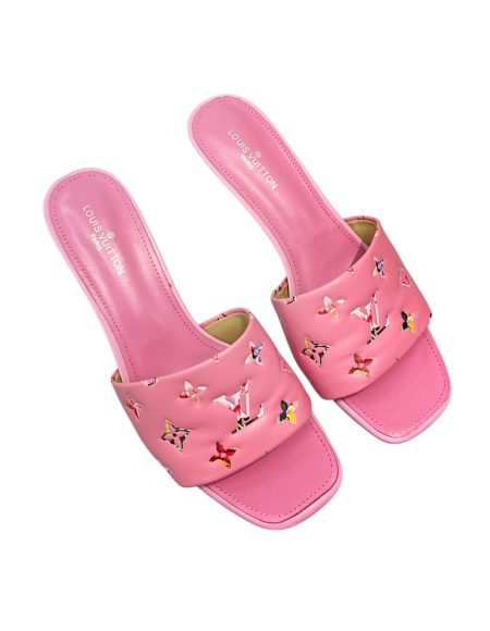 LOUIS VUITTON REVIVAL MULES PINK 1AAP7E