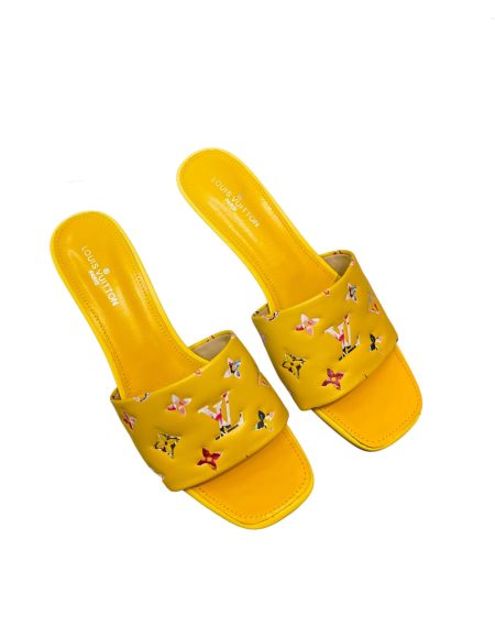 LOUIS VUITTON REVIVAL MULES YELLOW 1AAP7E