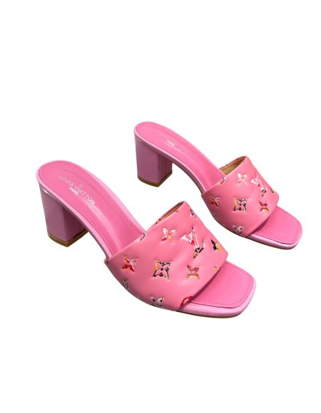 LOUIS VUITTON REVIVAL MULES PINK 1AAP7E