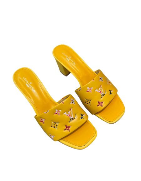 LOUIS VUITTON REVIVAL MULES YELLOW 1AAP7E