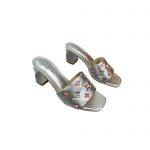 LOUIS VUITTON REVIVAL MULES SILVER 1AAP7E