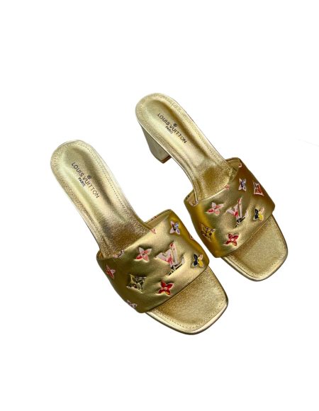 LOUIS VUITTON REVIVAL MULES GOLDEN 1AAP7E