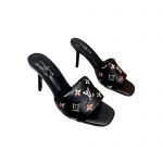 LOUIS VUITTON REVIVAL MULES BLACK 1AAP7E