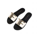 TOM FORD PLAQUE SLIDES WHITE W2408TVAX
