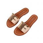 TOM FORD PLAQUE SLIDES BEIGE W2408TVAX