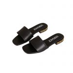 VERSACE GRECA MULES BLACK 1003221